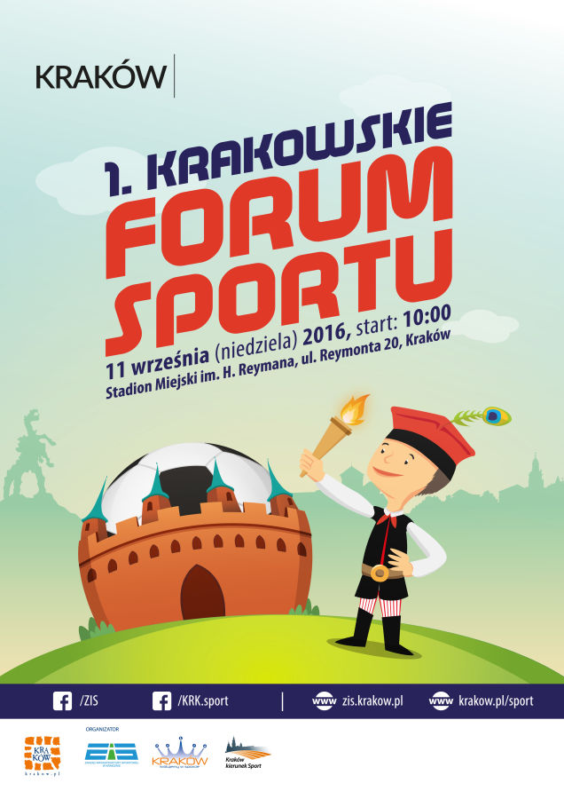 Krakowskie Forum Sportu - plakat