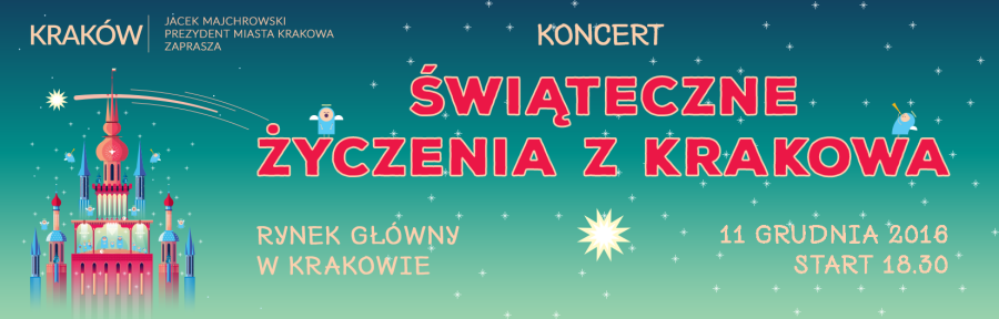 Świąteczne życzenia z Krakowa