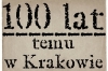 Kraków 100 lat temu (1874)