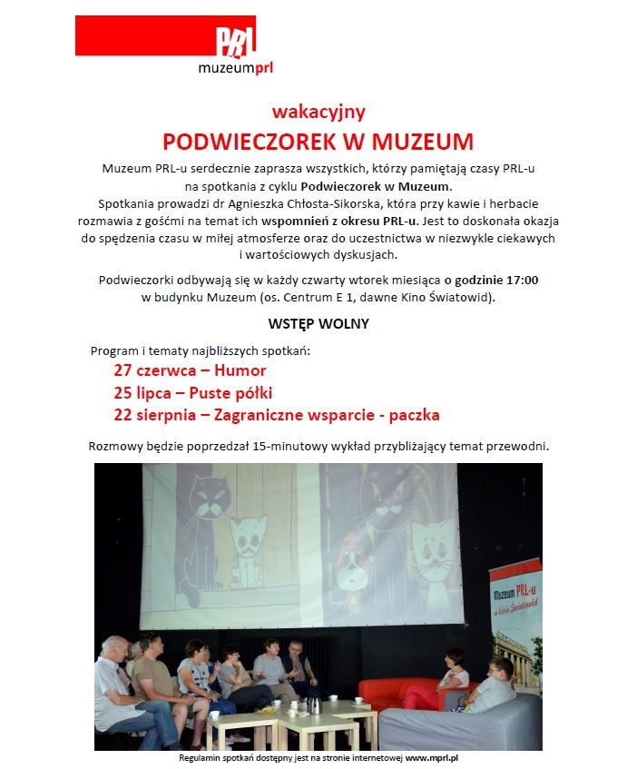 Muzeum PRL plakat