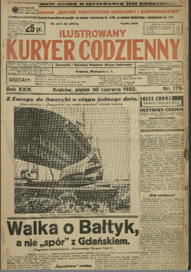 Ilustrowany Kuryer Codzienny 1933
