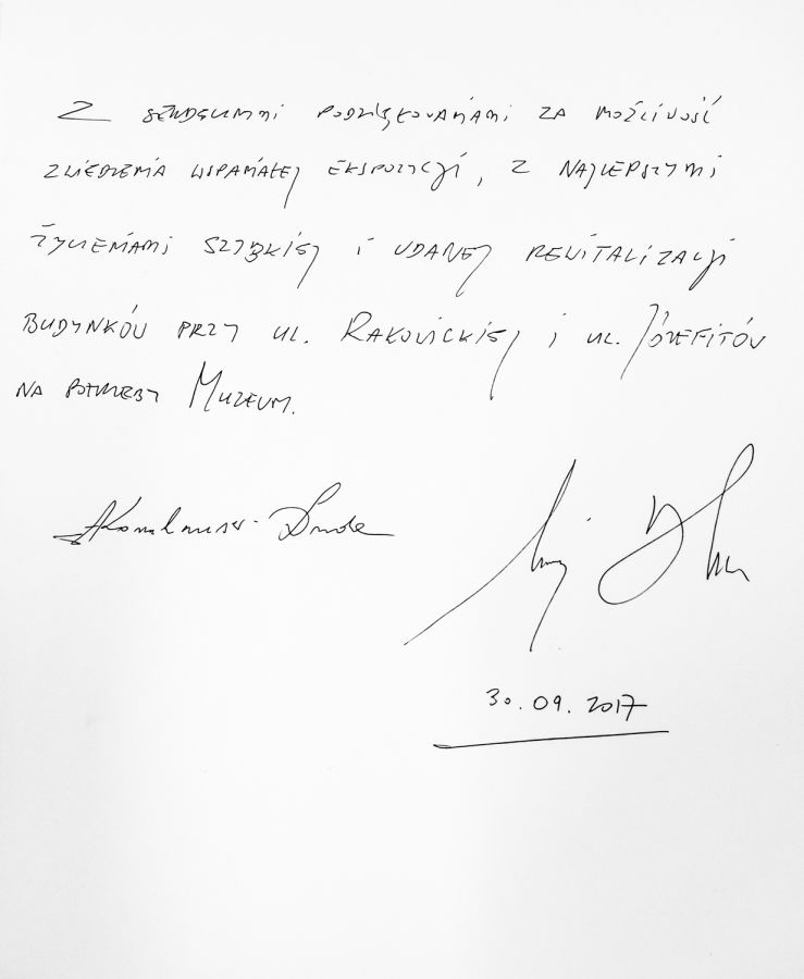 wpis Andrzeja Dudy