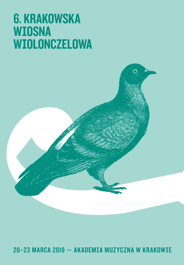 6 Krakowska Wiosna Wiolonczelowa plakat