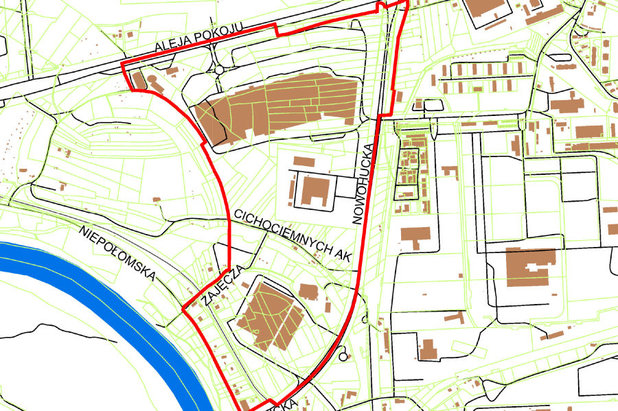 Plan miejscowy dla obszaru „Nowohucka - rejon koncentracji usług