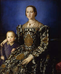 A. Bronzino - Eleonora di Toledo z synem