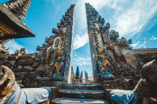 świątynia w Indonezji 