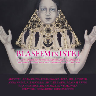 plakat wystawy Blastfeministki 