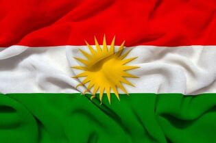 Flaga Kurdystanu. Fot. pixabay.com