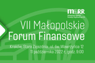 Przed nami VII Małopolskie Forum Finansowe