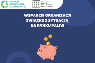 Wsparcie organizacji związku z sytuacją na rynku paliw