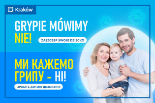 Zaszczep swoje dziecko przeciw grypie / Зробіть дитині щеплення від грипу