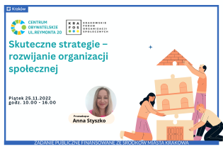 Skuteczne strategie – rozwijanie organizacji społecznej