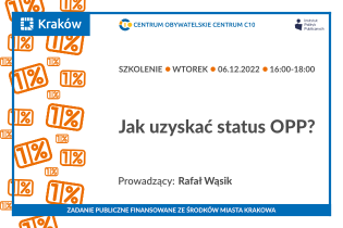 Jak uzyskać status organizacji pożytku publicznego (OPP) bezpłatne szkolenie online Jak uzyskać status organizacji pożytku publicznego (OPP) bezpłatne szkolenie online
