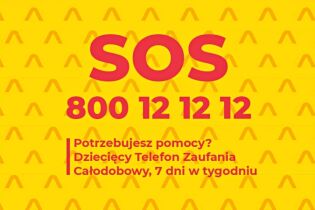 Nie czekaj, nie trać czasu, pomóż sobie - Dziecięcy Telefon Zaufania Rzecznika Praw Dziecka