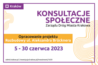 Powstaje projekt rozbudowy ul. Brücknera