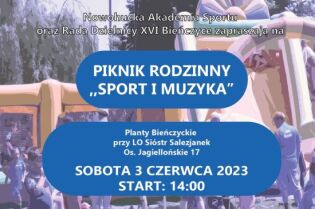 Rodzinny piknik „Sport i muzyka”