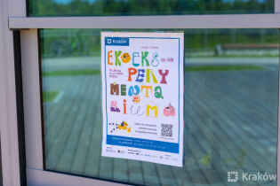Wystawa EkoEksperymentarium w parku Zakrzówek