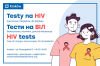 Bezpłatne i anonimowe testy na HIV [EN, UA]