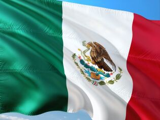 Flaga Stanów Zjednoczonych Meksyku . Foto pixabay.com