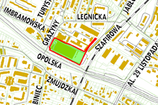 Plan dla „Placu Imbramowskiego”