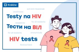 Bezpłatne i anonimowe testy na HIV. Fot. Wydział Polityki Społecznej i Zdrowia Urzędu Miasta Krakowa