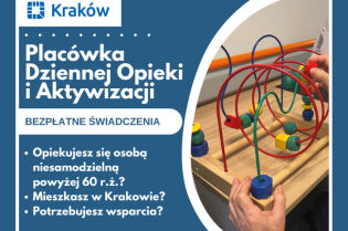Bezpłatne świadczenia dla seniorów z Krakowa. Fot. Wydział Polityki Społecznej i Zdrowia UMK