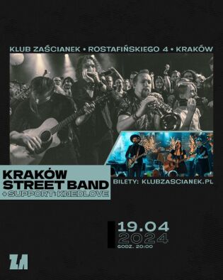 krakow street band, klub zascianek. Fot. materiały prasowe