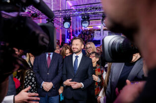 Александер Мішальскі новим президентом Кракова. Фото Богуслав Свежовскі / krakow.pl