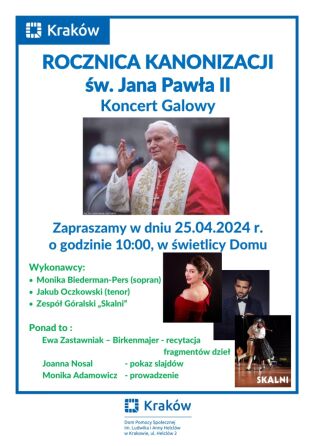 10 rocznica kanonizacji św. Jan Pawła II.