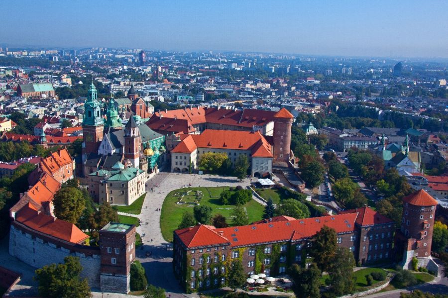 Wawel Colina Y Castillo Real Magiczny Krakow