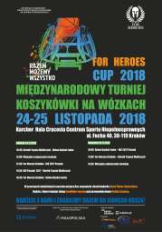 Międzynarodowy Turniej Koszykówki na wózkach 'For Heroes Cup 2018'