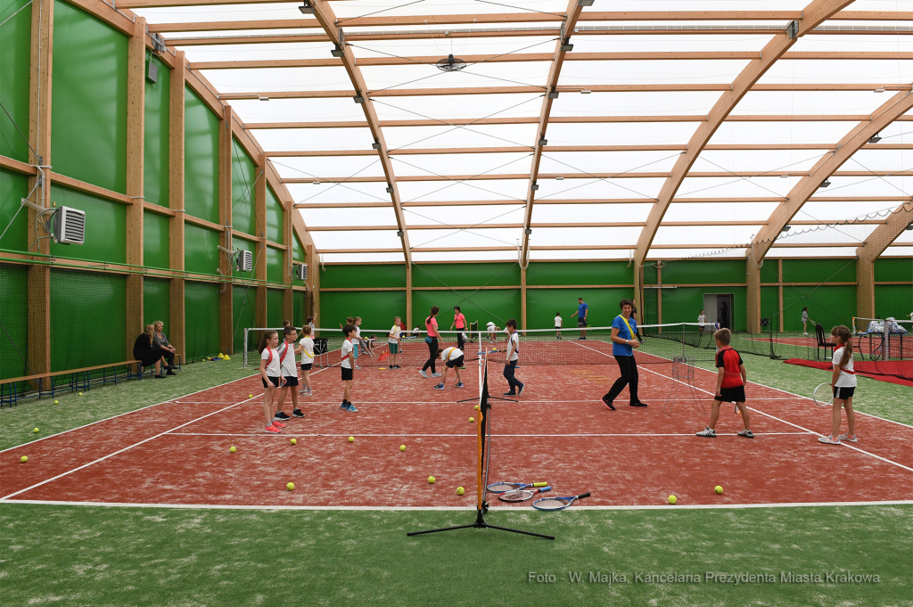 dsc_227702.jpg-Finał Dziecięcego Turnieju Tenisa o puchar Prezydenta Miasta Krakowa  Autor: W. Majka