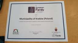 Kraków dołączył do Europejskiej Sieci Samorządów Przyjaznych Rodzinie 