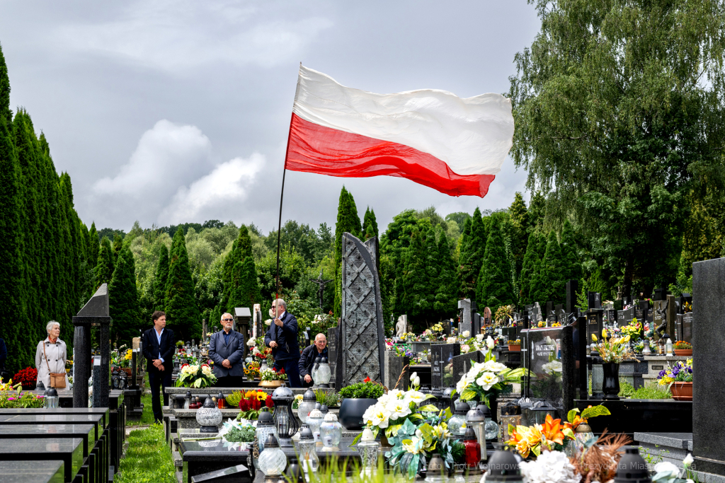 cmentarz, Kraków, pochówek, pogrzeb, Salwator, Solidarność, Starmach, Teresa, wiceprezydent  Autor: P. Wojnarowski