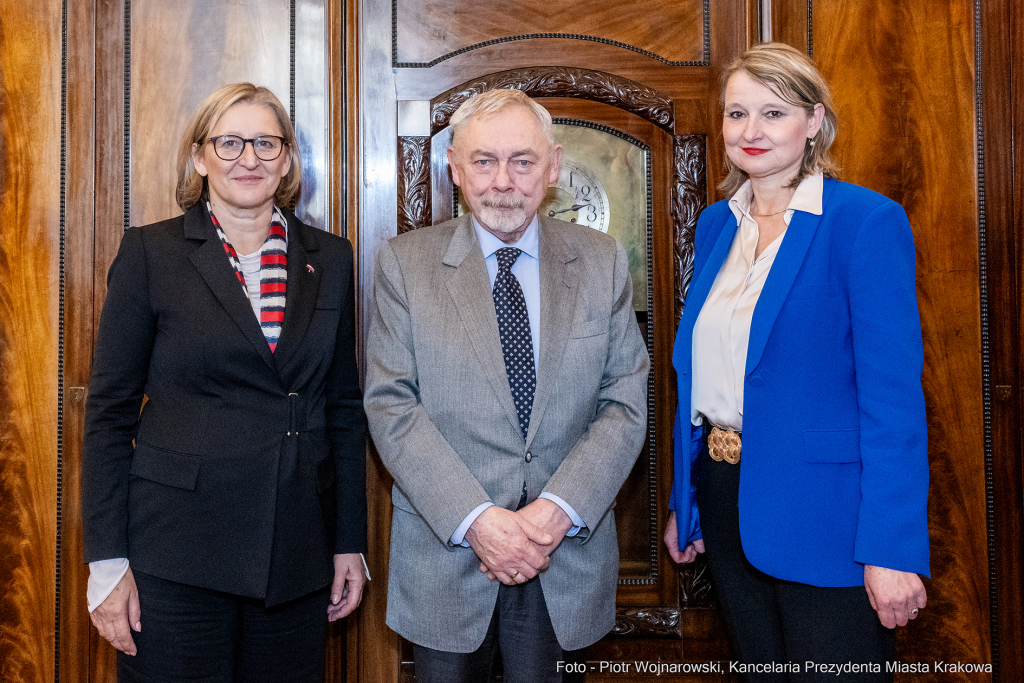 ambasador, Słowacja, Słowacji, Elschekowa-Matisova, spotkanie, Majchrowski  Autor: P. Wojnarowski