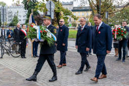 uroczystość, 105. rocznica wyzwolenia Krakowa, Straż Miejska, ślubowanie, Majchrowski, Buszek, m