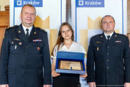 policja, straż miejska, straż pożarna, Jastrząb, Majchrowski, nagrody, Bezpieczny Kraków