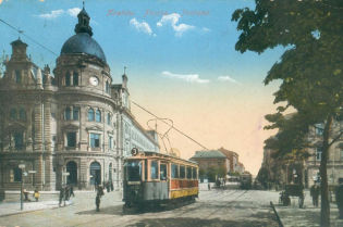 110 lat tramwaju elektrycznego w Krakowie/> </figure> </div> <div class=