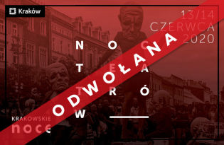 Komunikat w sprawie odwołania Nocy Teatrów