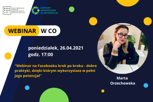 Webinar na Facebooku krok po kroku - dobre praktyki, dzięki którym wykorzystasz w pełni jego potencjał