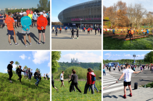 Trening biegowy i zajęcia nordic walking