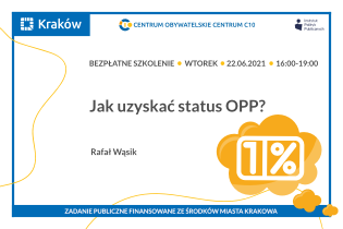 Jak uzyskać status organizacji pożytku publicznego? Bezpłatne szkolenie online