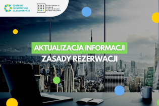 Zaktualizowane zasady rezerwacji w Centrum Obywatelskim ul. Reymonta 20