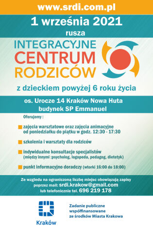Integracyjne Centrum Rodziców z dzieckiem po 6 roku życia o specjalnych potrzebach rozwojowych