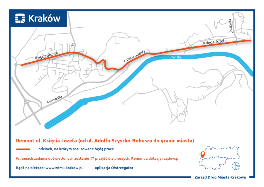 Remont ul. Księcia Józefa