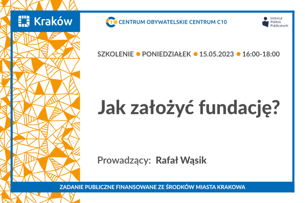 Jak założyć fundację? - bezpłatne szkolenie online