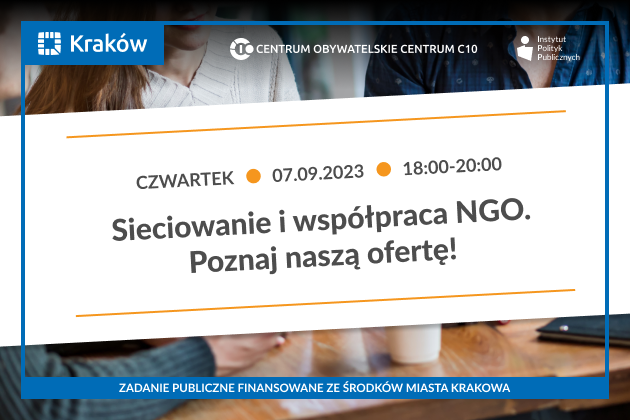 Sieciowanie i współpraca NGO. Poznaj naszą ofertę!