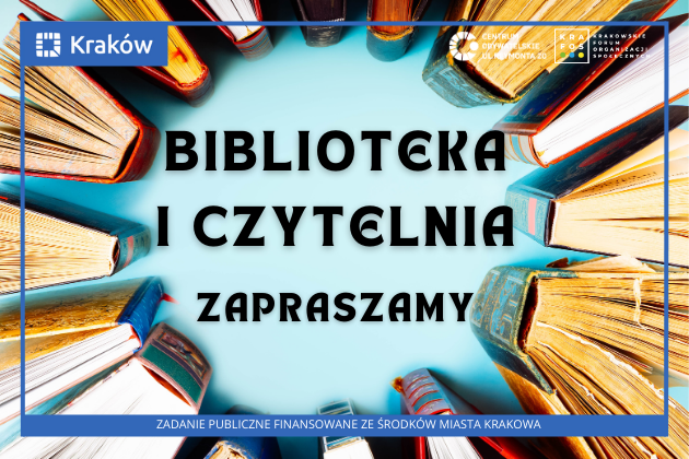 Grafika przedstawia książki ustawione pionowo w okręgu