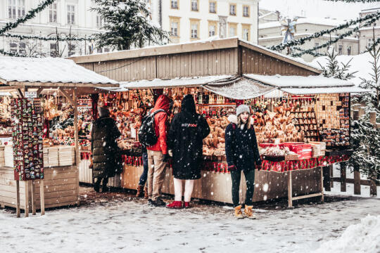 mercado de Navidad Cracovia