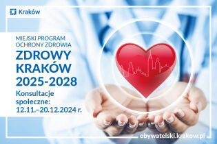 Konsultacje społeczne dotyczące programu ochrony zdrowia Zdrowy Kraków 2025-2028 . Fot. Obywatelski Kraków